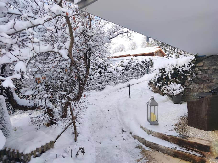 Gemuetliches Garten-apartment Mit Bergblick * Murnau am Staffelsee